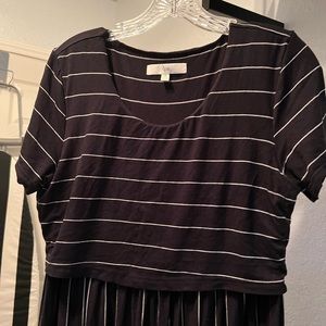 Ripe Maternity Maxi Dress - nursing and pumping access!